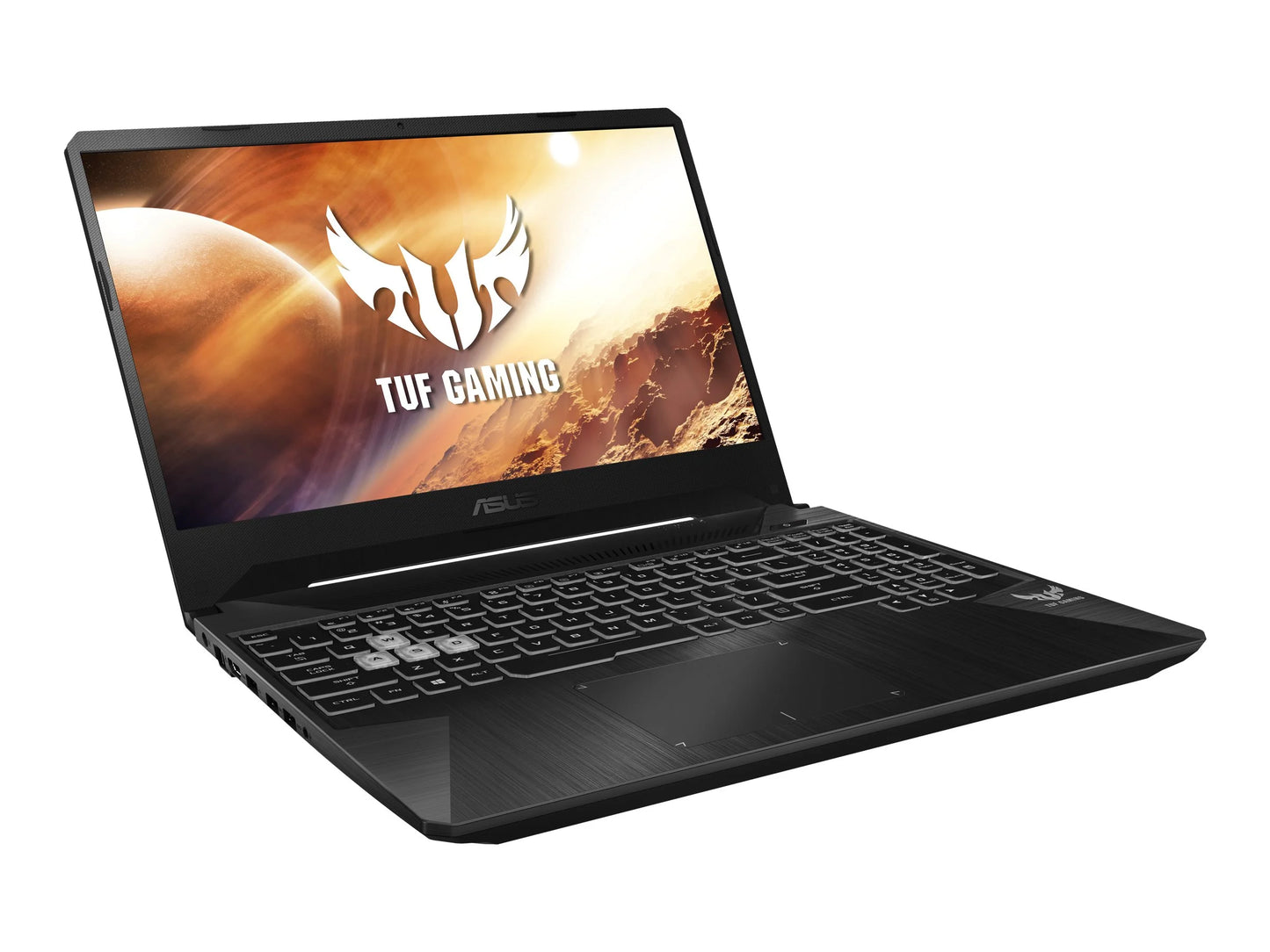 TUF Gaming FX505GT BI5N7 - Intel Core I5 - 9300H / up to 4.1 Ghz - Windows 10 Home - GF GTX 1650 - 8 GB RAM - 512 GB SSD - 15.6" 1920 X 1080 (Full HD) - Ethernet, Fast Ethernet, Gigabit Ethernet, IEEE 802.11B, IEEE 802.11A, IEEE 802.11G, IEEE 802.11N, IEEE 802.11Ac, Bluetooth 5.0 - Wi-Fi 5 - Black