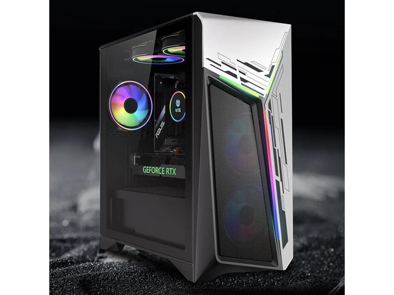 Gaming Desktop PC, AMD Ryzen 7 9700X, NVIDIA RTX 5060 8G , 32GB Ddr5, 1TB SSD, Windows 11 Home