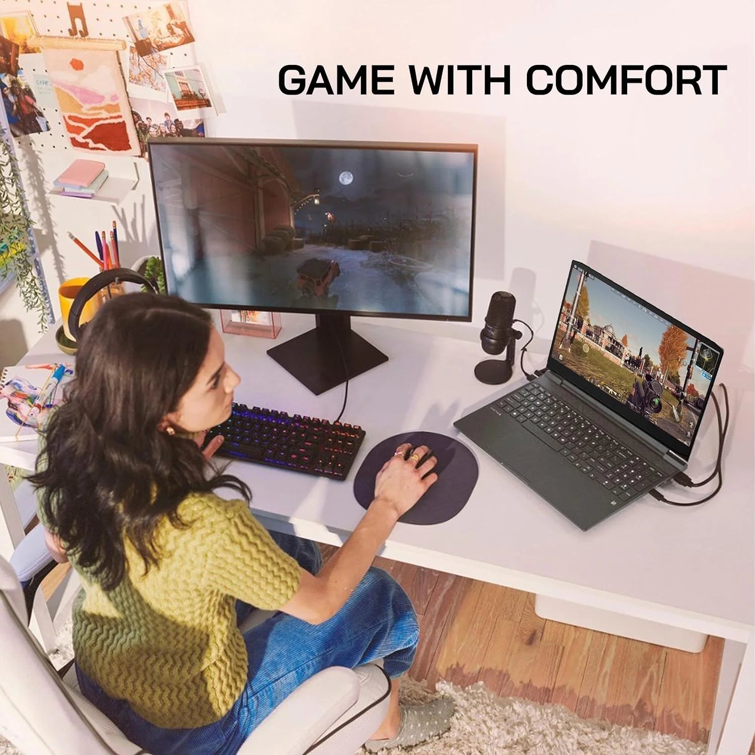 Ideapad Gaming 3 Gaming Laptop, 15.6" FHD 120Hz Display, AMD Ryzen 5 5600H, NVIDIA Geforce GTX 1650 4GB, DDR4 32GB RAM, 1TB SSD, RGB KB, Wi-Fi 5, Bluetooth, Black, Win 11 Pro, 32GB USB Card