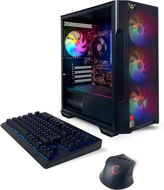 Desktop Computer, Ryzen 7 5700G, 16GB DDR4, 512GB SSD, W11, Black
