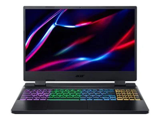 Nitro 5 AN515-58 - Intel Core I7 - 12700H / up to 4.7 Ghz - Win 11 Home - GF RTX 3070 Ti - 32 GB RAM - 1.024 TB SSD X 2 - 15.6" IPS 2560 X 1440 (QHD) @ 165 Hz - Gigabit Ethernet - Wi-Fi 6 - Obsidian Black - Kbd: US Intl