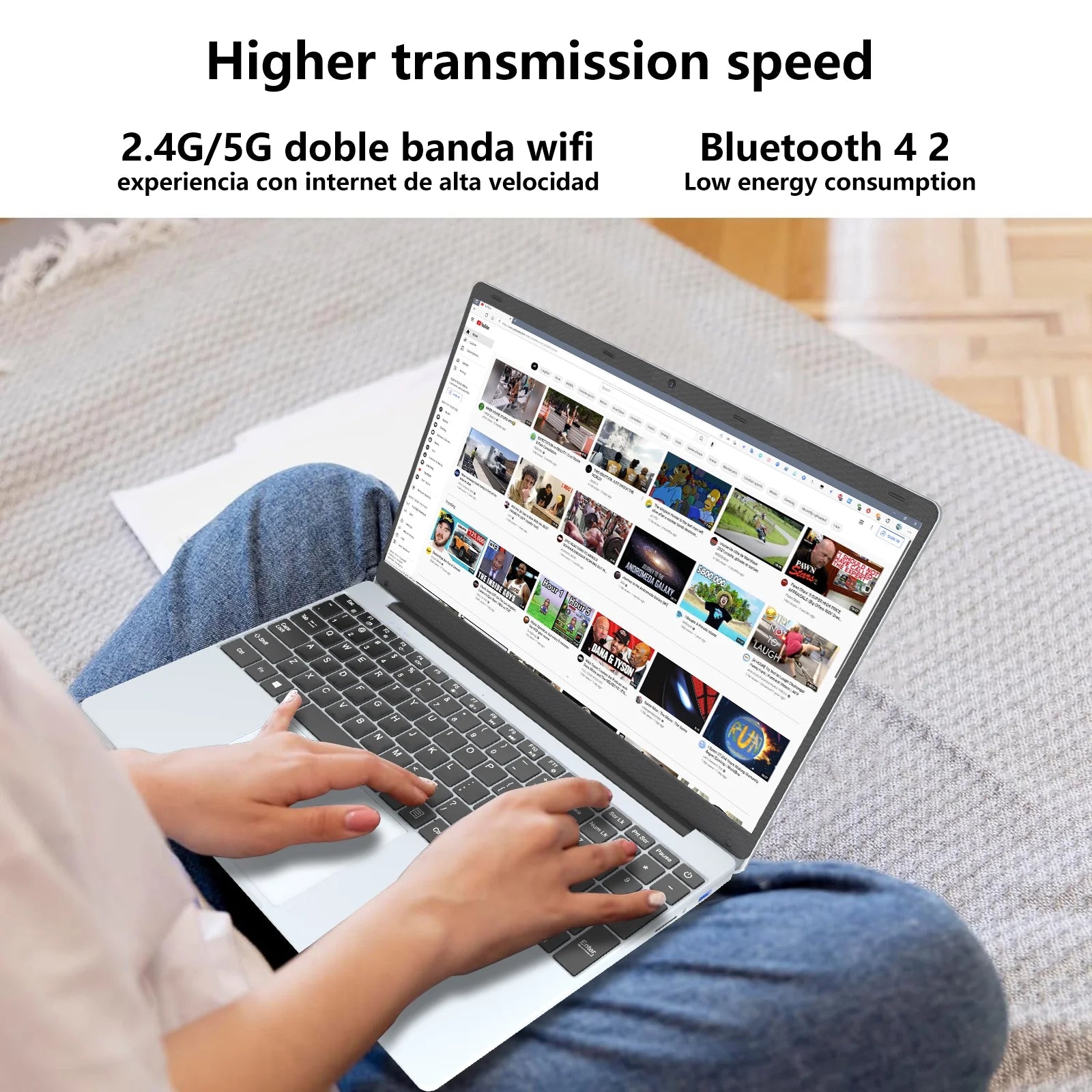 Gaming Laptop,15.6 Inch FHD IPS 1920*1080 Laptop Computer, Laptops 12Th Gen N95 Processor (Up to 3.4Ghz) , 16GB 1TB SSD, Supports 180 Angle Opening Backlit Keyboard Fingerprint Unlock Win 11 Pro