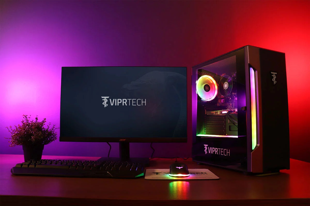 Intel Core I7 3.8Ghz, GTX 650 2GB, 8GB RAM, 500GB, RGB, Wifi, Computer Desktop Gaming PC