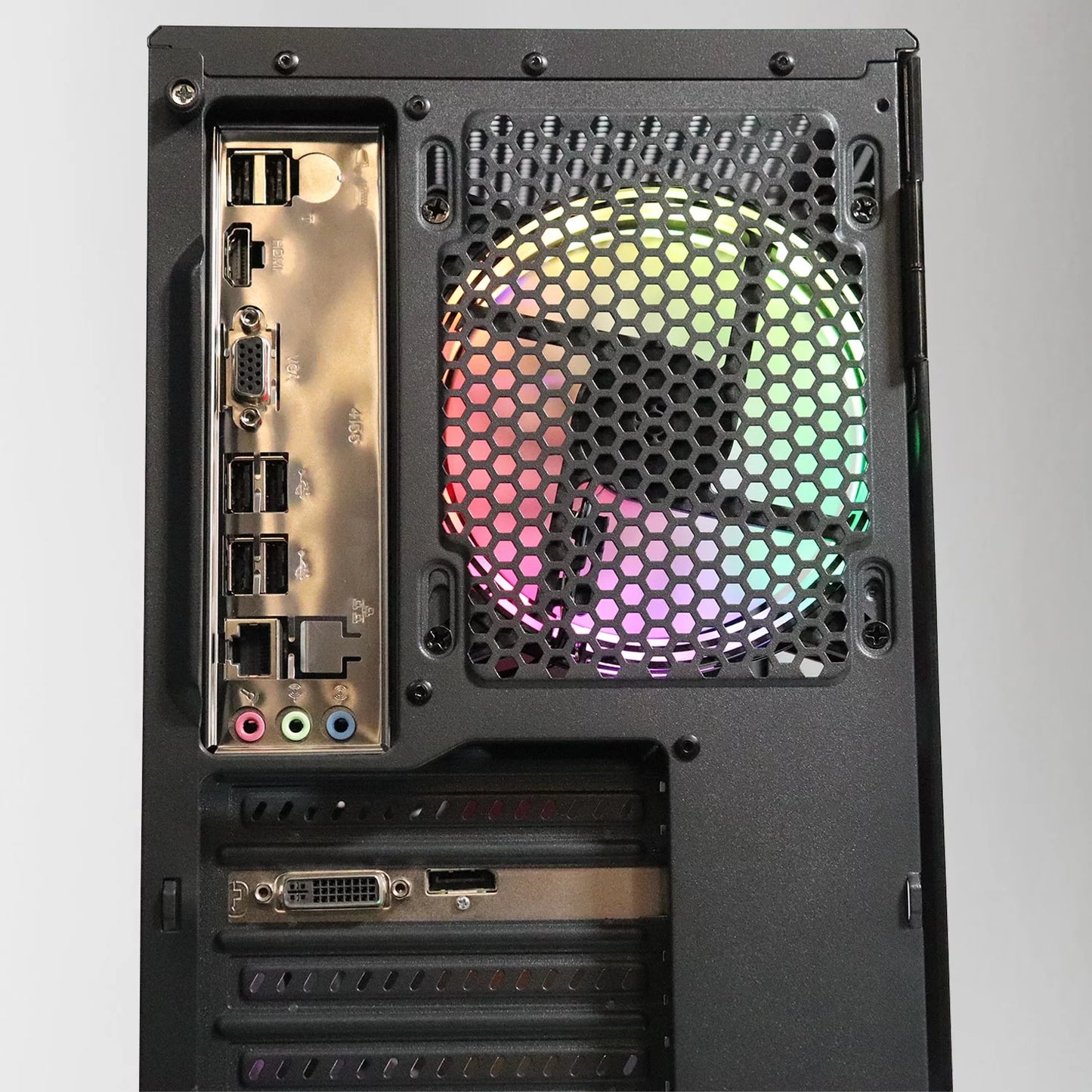 Intel Core I7 3.8Ghz, GTX 650 2GB, 8GB RAM, 500GB, RGB, Wifi, Computer Desktop Gaming PC