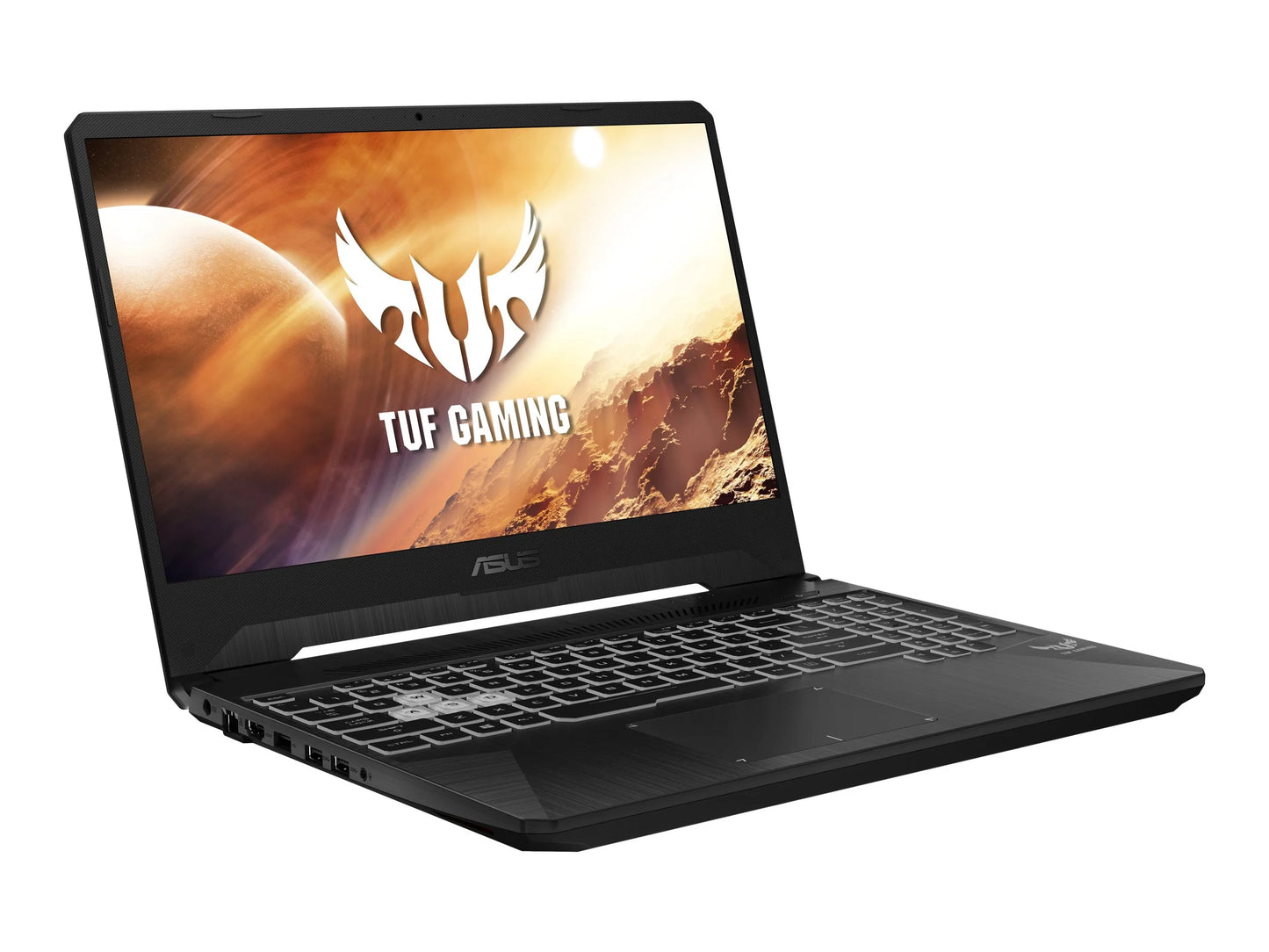 TUF Gaming FX505GT BI5N7 - Intel Core I5 - 9300H / up to 4.1 Ghz - Windows 10 Home - GF GTX 1650 - 8 GB RAM - 512 GB SSD - 15.6" 1920 X 1080 (Full HD) - Ethernet, Fast Ethernet, Gigabit Ethernet, IEEE 802.11B, IEEE 802.11A, IEEE 802.11G, IEEE 802.11N, IEEE 802.11Ac, Bluetooth 5.0 - Wi-Fi 5 - Black