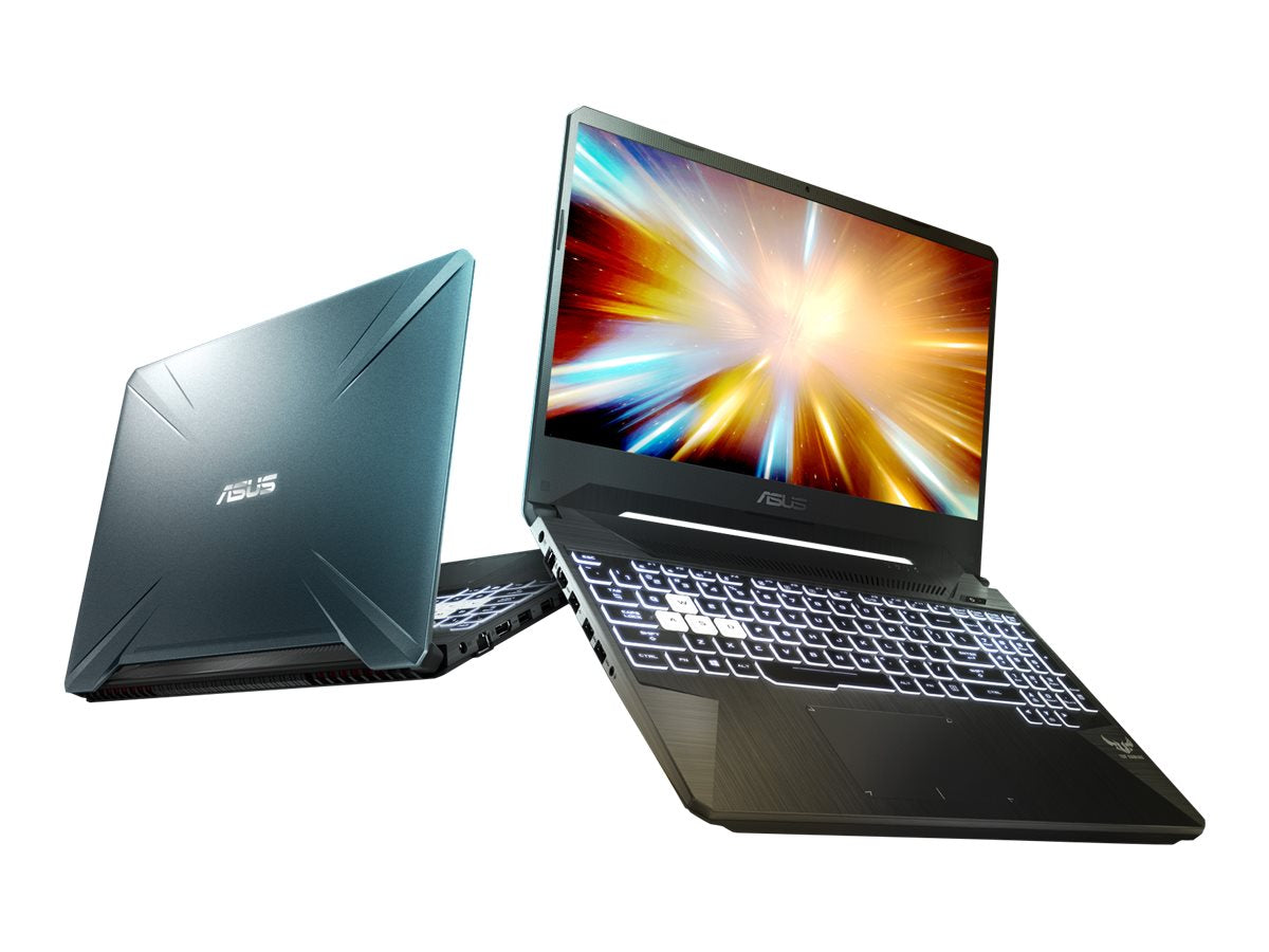 TUF Gaming FX505GT BI5N7 - Intel Core I5 - 9300H / up to 4.1 Ghz - Windows 10 Home - GF GTX 1650 - 8 GB RAM - 512 GB SSD - 15.6" 1920 X 1080 (Full HD) - Ethernet, Fast Ethernet, Gigabit Ethernet, IEEE 802.11B, IEEE 802.11A, IEEE 802.11G, IEEE 802.11N, IEEE 802.11Ac, Bluetooth 5.0 - Wi-Fi 5 - Black