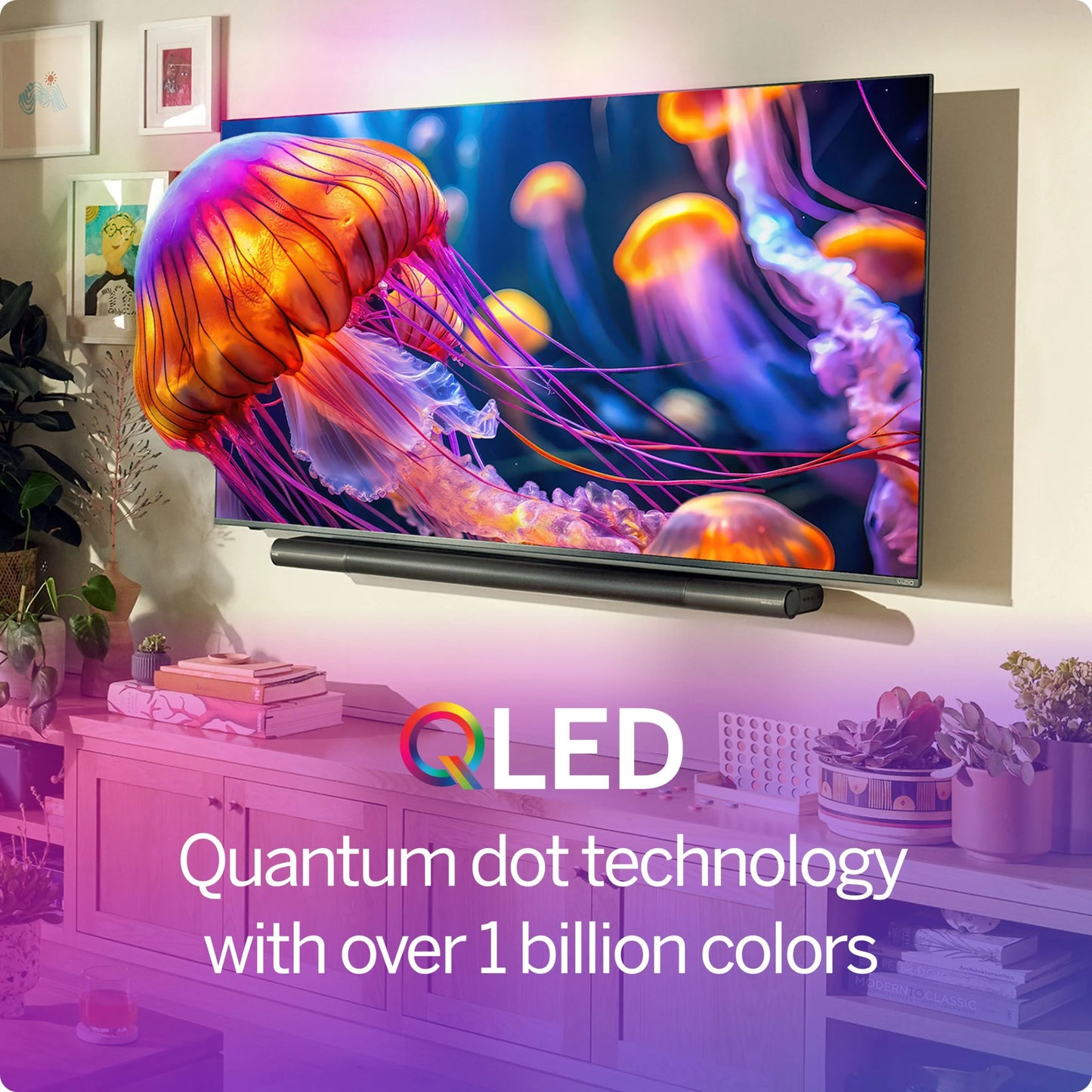 43" Class Quantum 4K QLED HDR Smart TV (VQD43M-0801)
