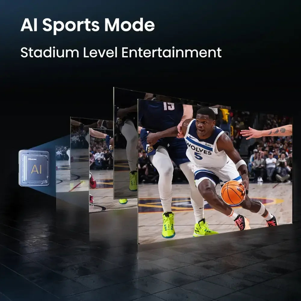 43-Inch Class QD6030G Series QLED Google Smart TV (43QD6030G, 2025 Model) - QLED, Dolby Vision, Dolby Atmos, Motion Rate 120, HDR 10+, Game Mode Plus
