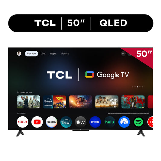 50" Q Series (NEW 2025) 4K UHD HDR QLED Smart TV with Google TV – 50Q51K
