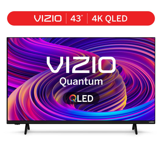 43" Class Quantum 4K QLED HDR Smart TV (VQD43M-0801)