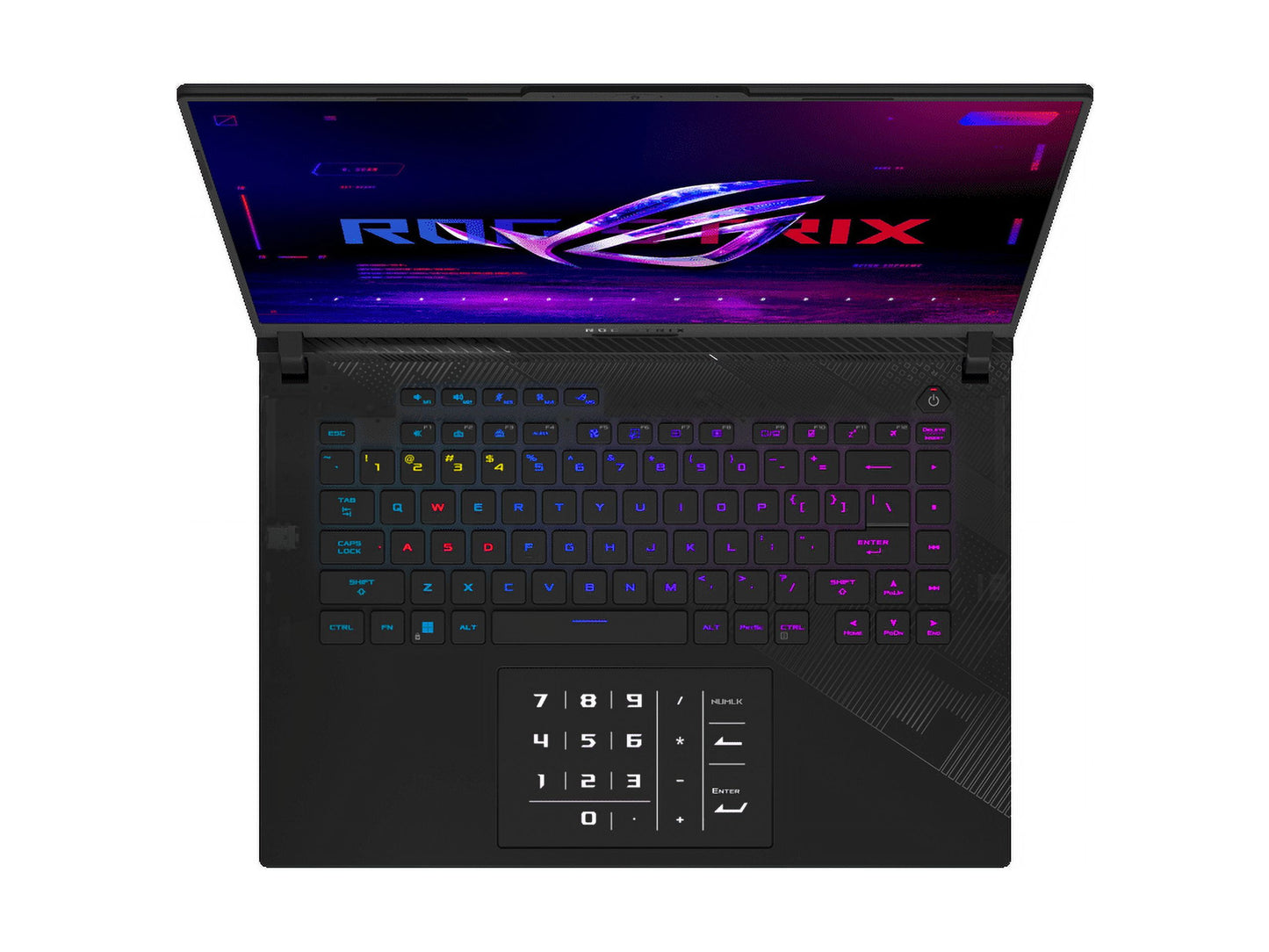 ROG Strix SCAR 16 G634JZR-XS96 - Intel Core I9 - I9-14900Hx / up to 5.8 Ghz - Win 11 Pro - Geforce RTX 4080 - 32 GB RAM - 1 TB SSD Nvme, Raid 0 Configuration, Performance - 16" 2560 X 1600 (WQXGA) @ 240 Hz - 2.5 Gigabit Ethernet - Wi-Fi 6E, Bluetooth
