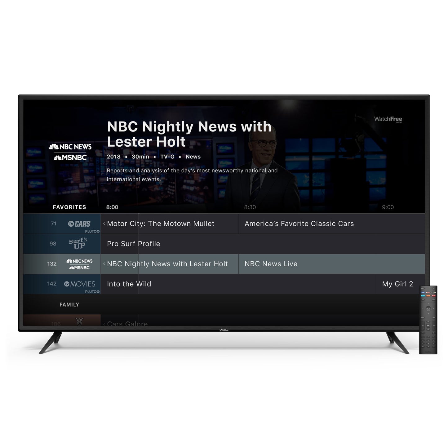 55" Class D-Series 4K (2160P) Ultra HD HDR Smart LED TV (D55-F2) (2018 Model)
