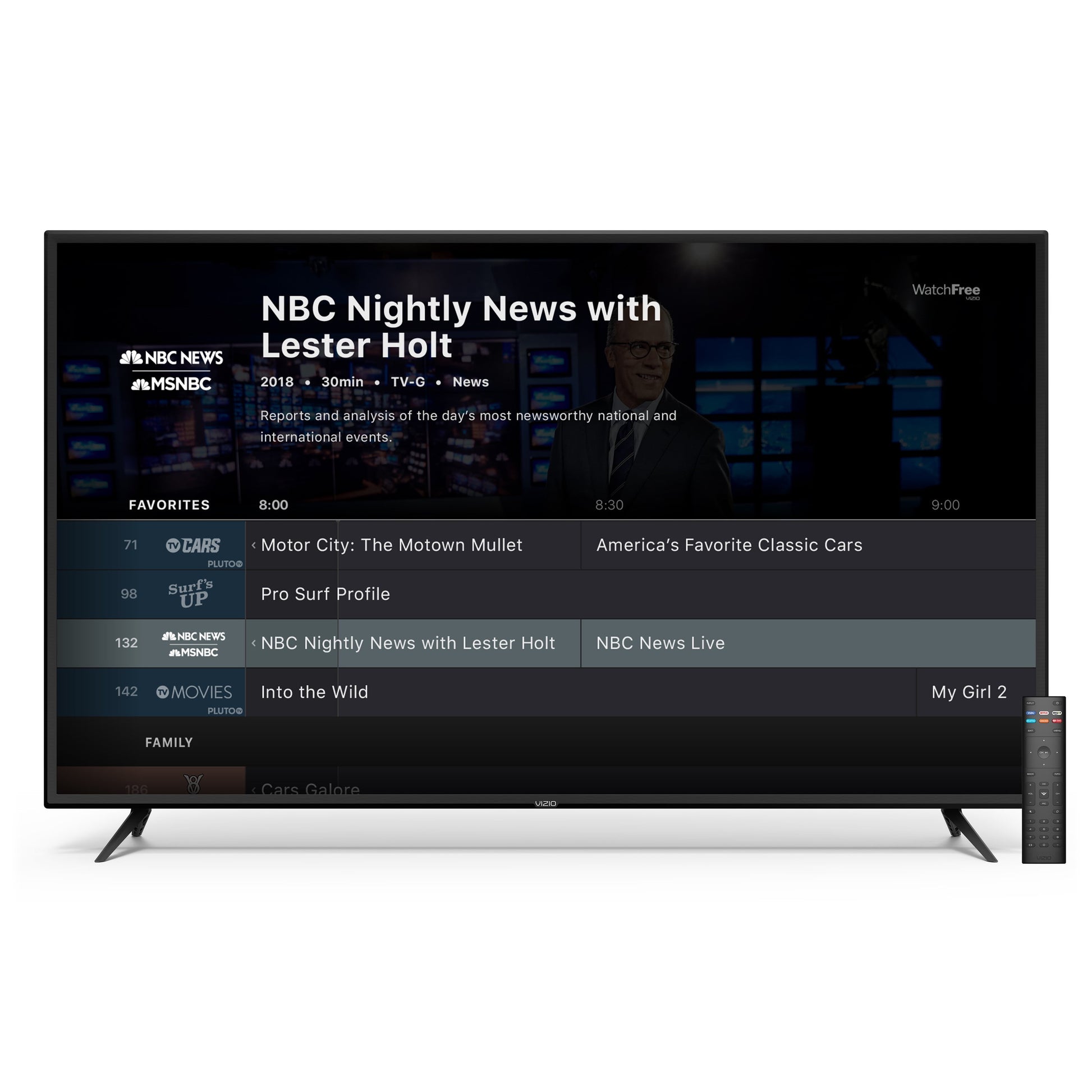 55" Class D-Series 4K (2160P) Ultra HD HDR Smart LED TV (D55-F2) (2018 Model)