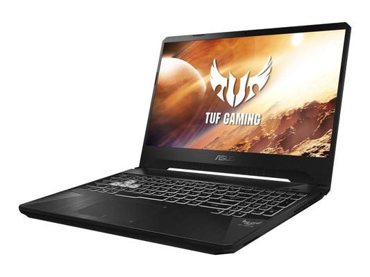 TUF Gaming FX505GT BI5N7 - Intel Core I5 - 9300H / up to 4.1 Ghz - Windows 10 Home - GF GTX 1650 - 8 GB RAM - 512 GB SSD - 15.6" 1920 X 1080 (Full HD) - Ethernet, Fast Ethernet, Gigabit Ethernet, IEEE 802.11B, IEEE 802.11A, IEEE 802.11G, IEEE 802.11N, IEEE 802.11Ac, Bluetooth 5.0 - Wi-Fi 5 - Black