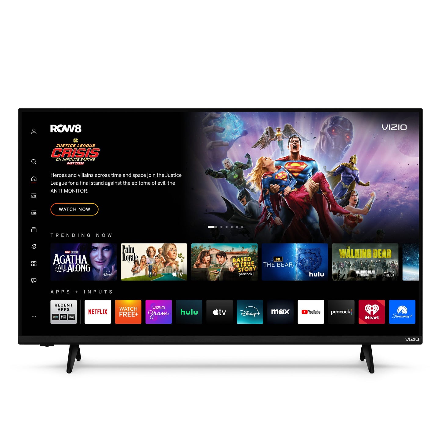 43" Class Quantum 4K QLED HDR Smart TV (VQD43M-0801)