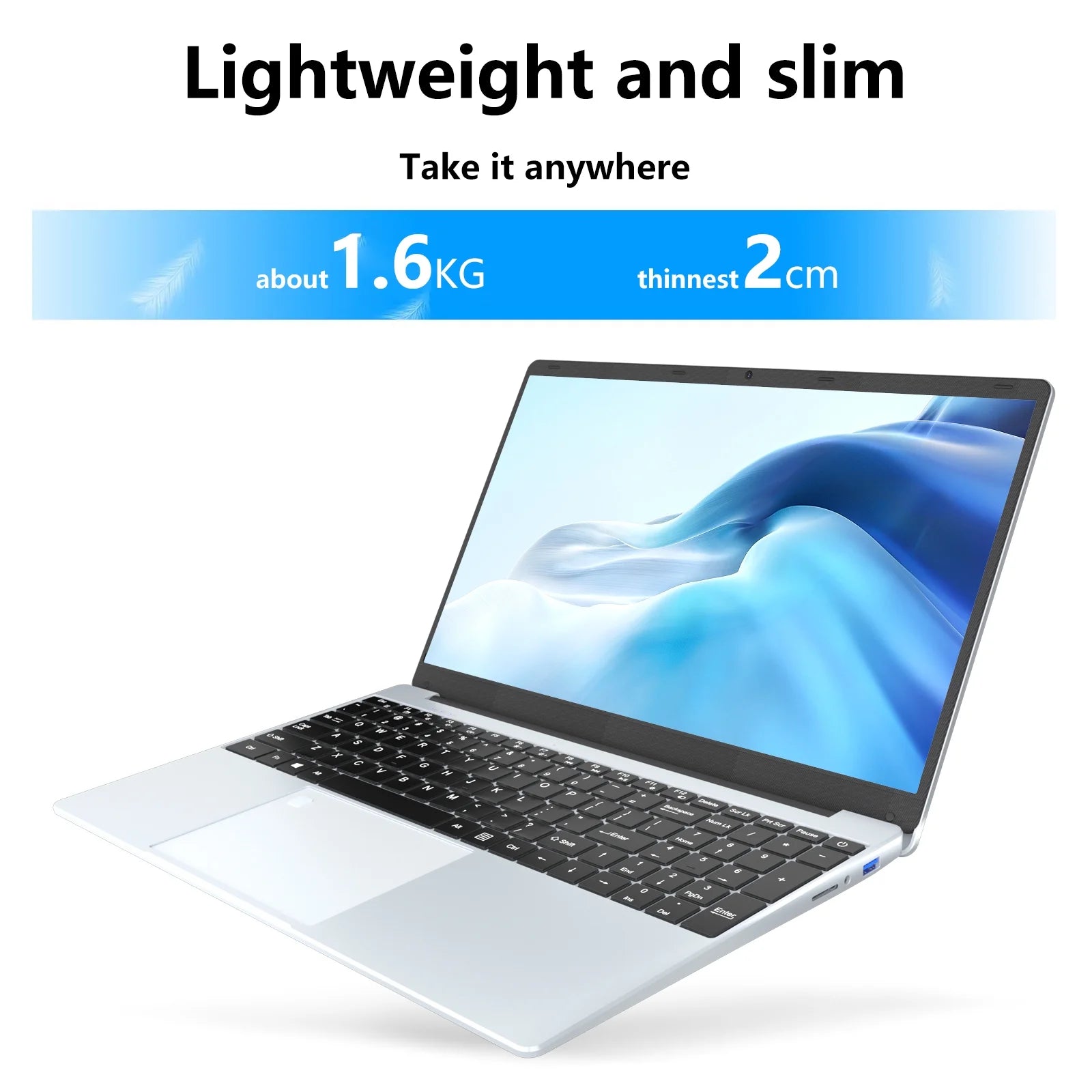 Gaming Laptop,15.6 Inch FHD IPS 1920*1080 Laptop Computer, Laptops 12Th Gen N95 Processor (Up to 3.4Ghz) , 16GB 1TB SSD, Supports 180 Angle Opening Backlit Keyboard Fingerprint Unlock Win 11 Pro