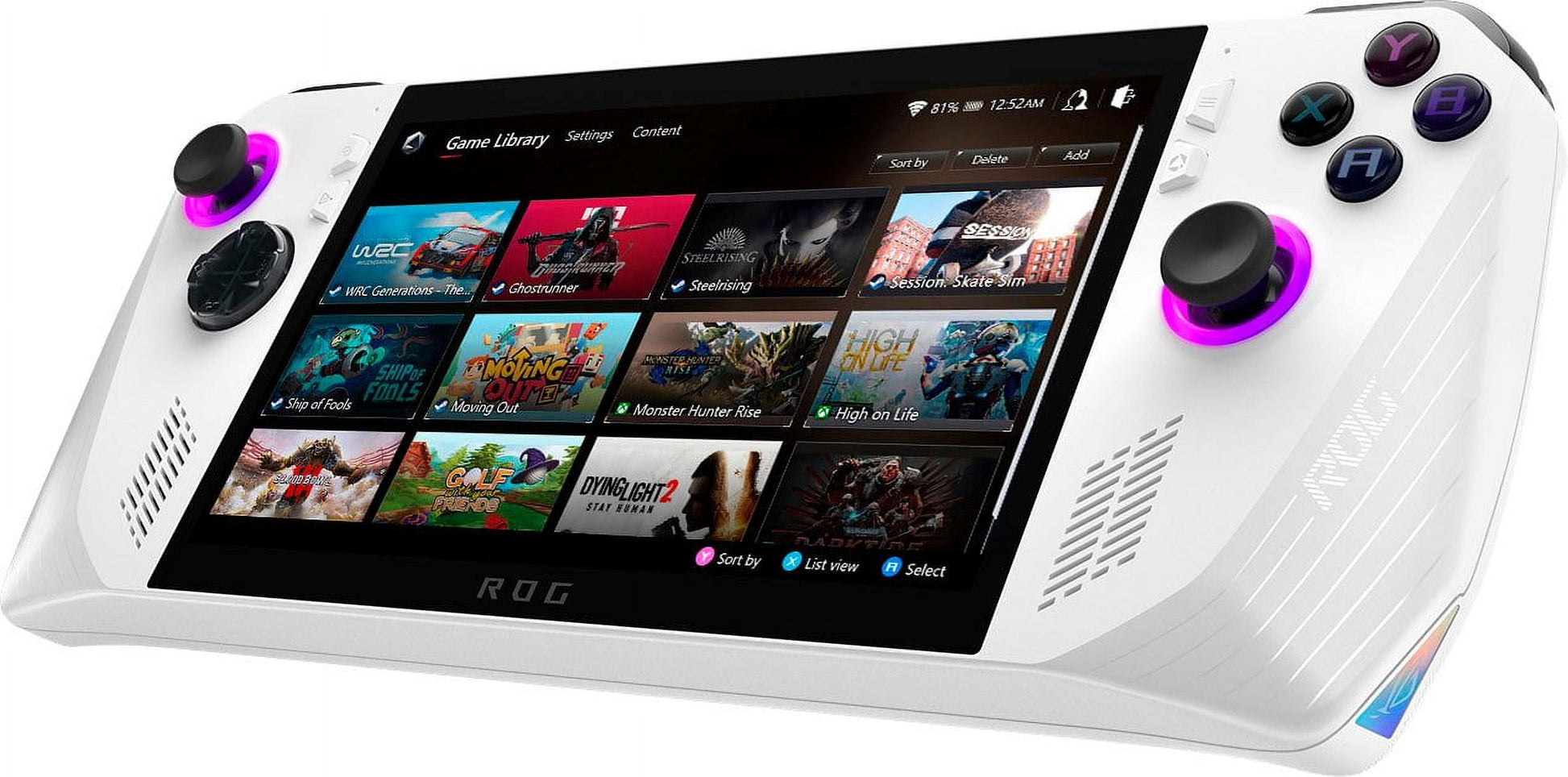 ROG Ally 1TB SSD Gaming Handheld 7-Inch Touchscreen 120Hz FHD 1080P AMD Ryzen Z1 Processor, Mytrix Hub, HDMI Cable, 3 Accessories: 4 in 1 Bundle